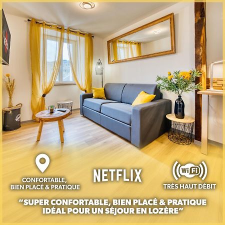شقة Les Hourtous Netflix Wi-Fi Fibre Terasse 4 Pers Banassac المظهر الخارجي الصورة